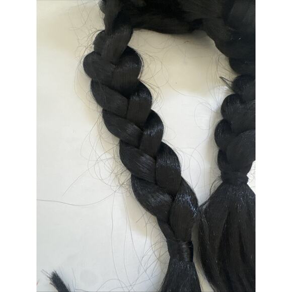 Spirit Wednesday Addams Child Large 12-14 Dress and Wig Halloween Costume - Picture 8 of 10